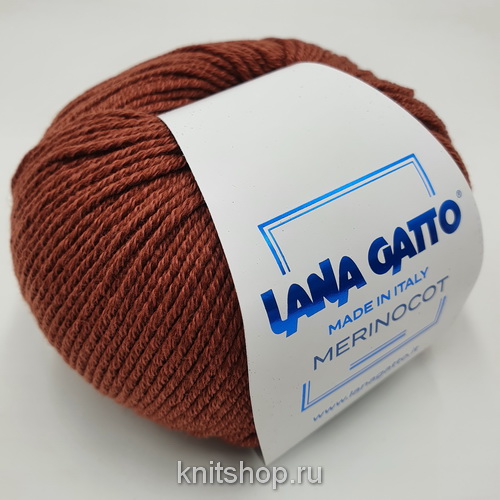 Lana Gatto Merinocot (13737 корица) 53% меринос экстрафайн, 47% хлопок 50г/125м