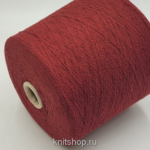 Monticolor Spugnetta Boucle (Chianti винный) 65% хлопок, 35% па 900м/100гр букле