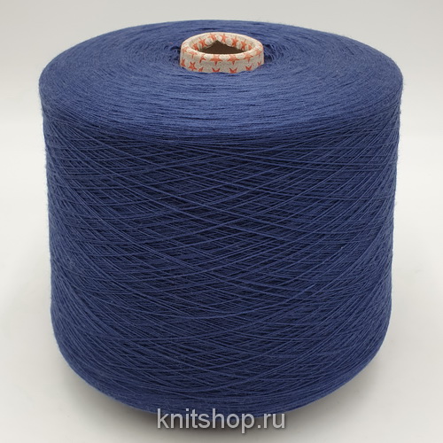 A256 Cashpima (Bluette темно-синий) 85% хлопок, 15% кашемир 3/50 1666м/100гр