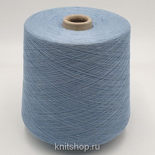 Loro Piana Cotone Silk MAC4133 (60AL светло-голубой) 70% хлопок, 30% шёлк 4/140 3500м/100гр