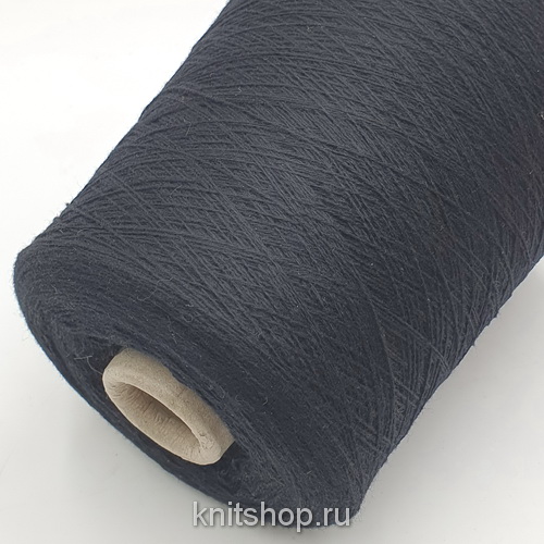 Biagioli Modesto Cashmere 2/28 (400002 Nero черный) 100% кашемир 1400м/100г