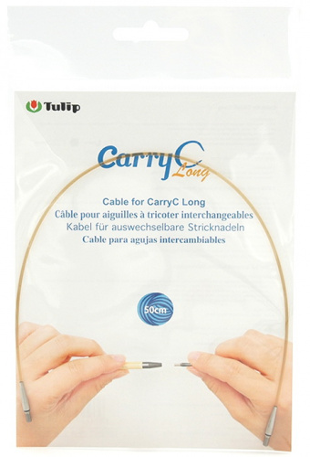 Тросик (леска) 120см для съемных спиц "CarryC Long" , пластик, Tulip