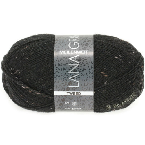 Lana Grossa Meilenweit 100 Tweed (126) 80% шерсть мериноса, 20% па 100г/420м
