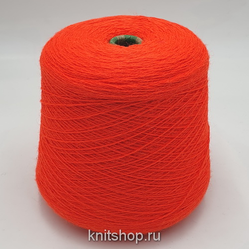 Wshepley Ltd BritishWool (Lava Orange неоновый оранжевый) 100% шерсть 2/9.3 465м/100гр