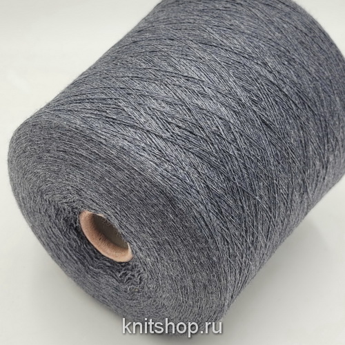 Zegna Baruffa Cashwool 2/30 (421134 графит меланж) 100% меринос экстрафайн 1500м/100гр