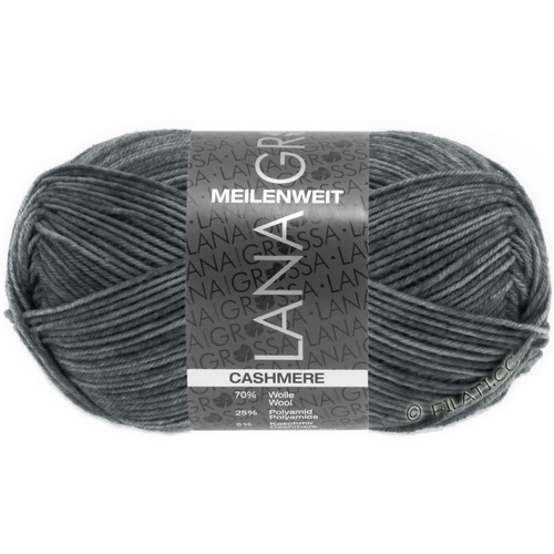 Lana Grossa Meilenweit 50 Cashmere (07) 70% меринос superwash, 5% кашемир, 25% полиамид 50 г/210 м