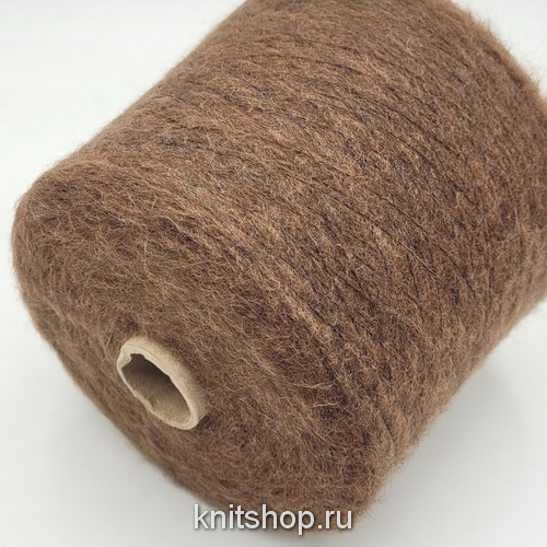 Filpucci Gingerbread (25135 коричневый) 22% бэби альпака вспушенная 52% меринос, 26% па 1100м/100гр
