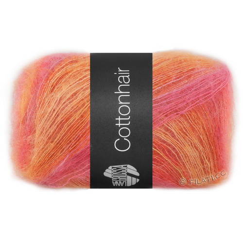 Lana Grossa Cottonhair (101) 70% суперкидмохер, 30% хлопок 50г/450м