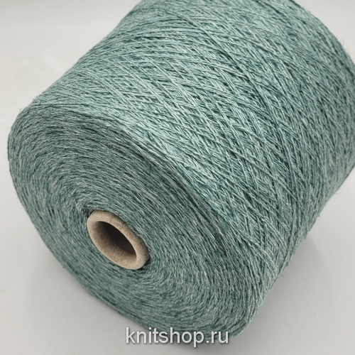 Filcom Lampedusa (Amazzonia голубая ель меланж) 50% кашемир, 50% лён 2/13 650м/100гр