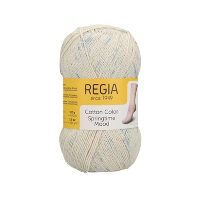 Schachenmayr Regia Cotton Color Springtime Mood (04081) 72% хлопок, 18% па, 10% полиэстер 100г/420м