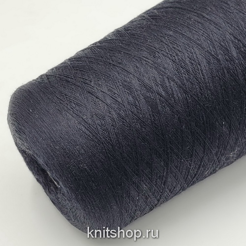 Seta (560 Nero черный) 100% шёлк 2х2/120 3000м/100гр