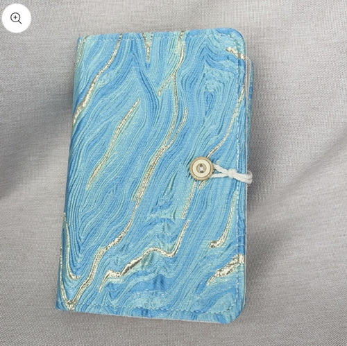 Чехол для круговых спиц, хлопок, на пуговице, цвет Sea Gold, Lotus Yarns