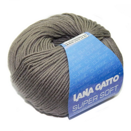 Lana Gatto Super Soft (13777 тауп) 100%меринос 50 г/125 м