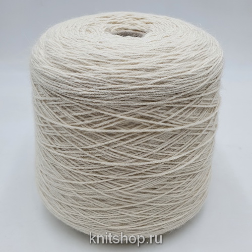 Filitaly Lab Lotus (811 Ecru сливочный) 50% альпака бэби, 50% меринос 4х2/1400 175м/100гр