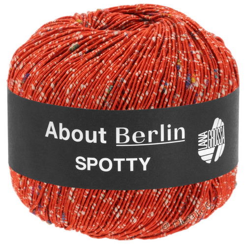 Lana Grossa About Berlin Spotty (009) 55% хлопок, 26% па, 19% пэ 50 г/125 м