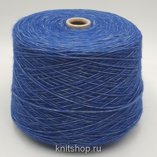 Summer Yak (1 синий) 36% як, 56% хлопок, 8% па 220м/100гр шнурок