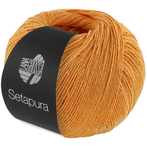 Lana Grossa Setapura (010) 100% буретный шёлк 50г/200м