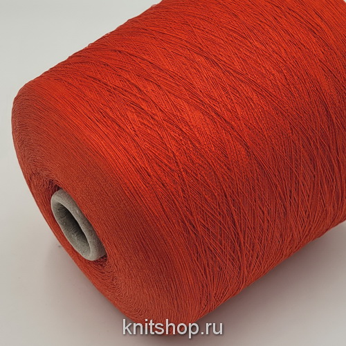 Filati Naturali Brisk (10959 алый) 50% шёлк, 50% хлопок 3500м/100гр