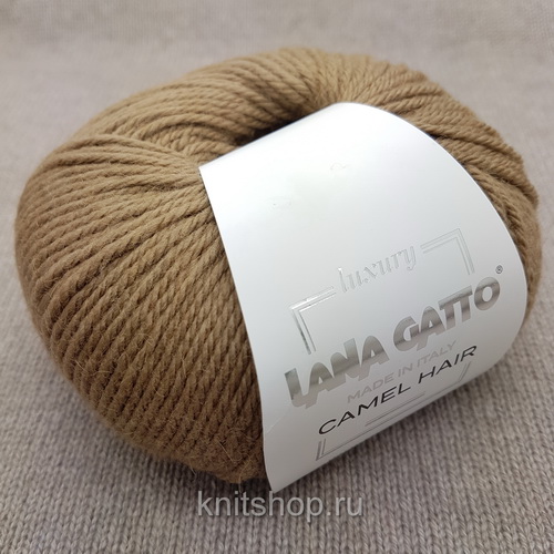 Lana Gatto Camel Hair (08401) 60% меринос экстрафайн, 40% верблюд 50 г/125 м