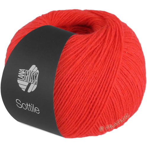 Lana Grossa Sottile (004) 85% хлопок, 15% меринос 50г/250м