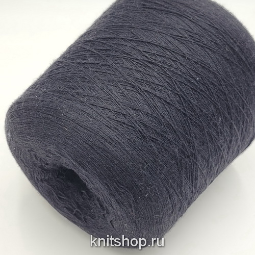 Zegna Baruffa Cashwool 2/30 (099070 черный) 100% меринос экстрафайн 1500м/100гр
