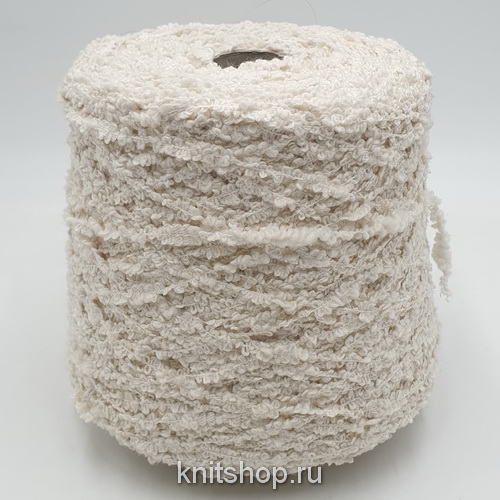 Boucle (Griggio сливочный) 45% меринос, 45% акрил, 10% па 180м/100гр букле