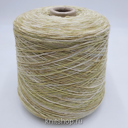 Moma Multicolor (17 фисташка мультиколор) 76% хлопок, 24% па 600м/100гр реснички