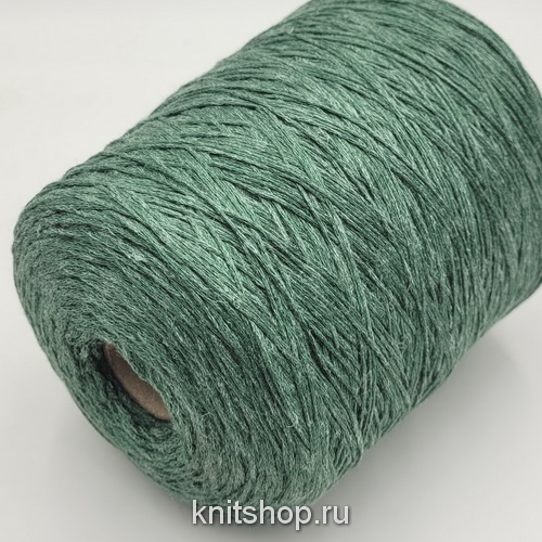 Loro Piana Art 5581 (Velista хвоя меланж) 23% лён 24% шёлк 53% меринос экстрафайн 280м/100гр шнурок