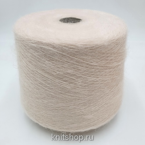 KidMohair Seta (5 кремовый) 70% суперкид мохер, 30% шёлк 950м/100гр 