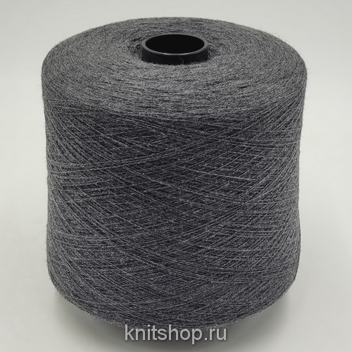 Botto Giuseppe Cashmerino Light (1298 графит меланж) 90% меринос, 10% кашемир 2/30 1500м/100гр