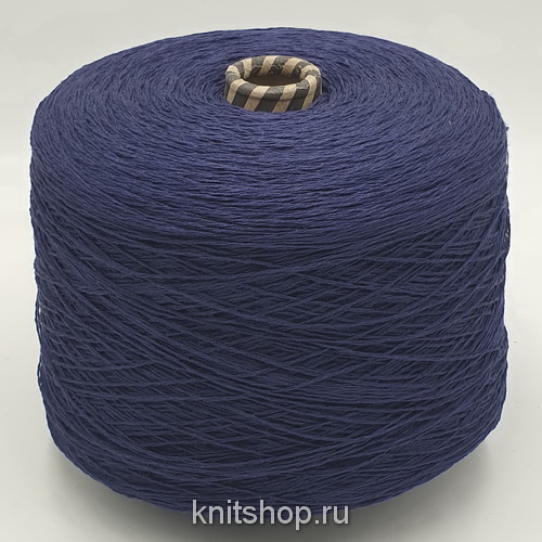 Toscano Lino (2580 синий индиго) 100% лён 500м/100гр