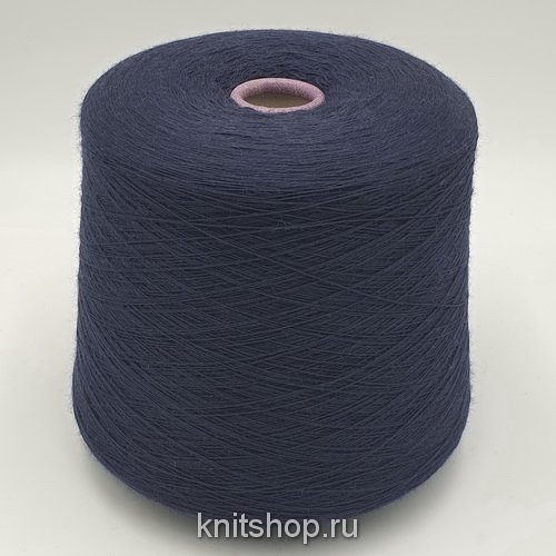 Zegna Baruffa Cashwool 2/30 (155381 темно-синий) 100% меринос 1500м/100гр