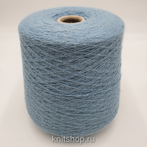 Frippery (Sky Silver небесное серебро, люрекс) 71% ангора, 29% па, люрекс серебро 750м/100гр