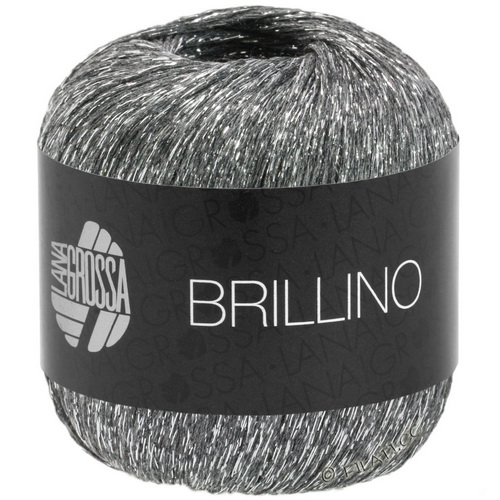 Lana Grossa Brillino (006) 83% вискоза, 17% метализированная нить 25 г/200 м