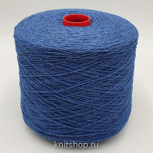 Botto Giuseppe HarrySilk (2365 синий) 50% меринос, 50% шёлк 3/24 800м/100гр