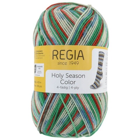 Regia Holy Season Color (7718) 75% меринос, 25% полиамид 100г/420м