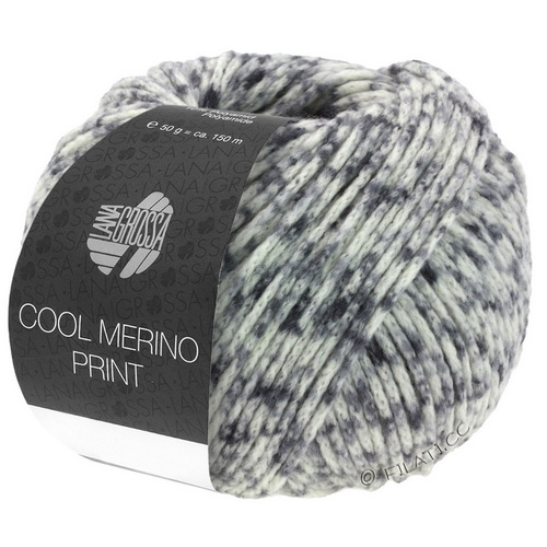 Lana Grossa Cool Merino Print (107) 90% меринос, 10% па 50г/150м