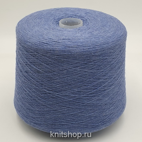 Millefili Cashfive (5102 синий джинс меланж) 30% меринос, 30% вискоза, 5% кашемир, 35%па 1500м/100гр