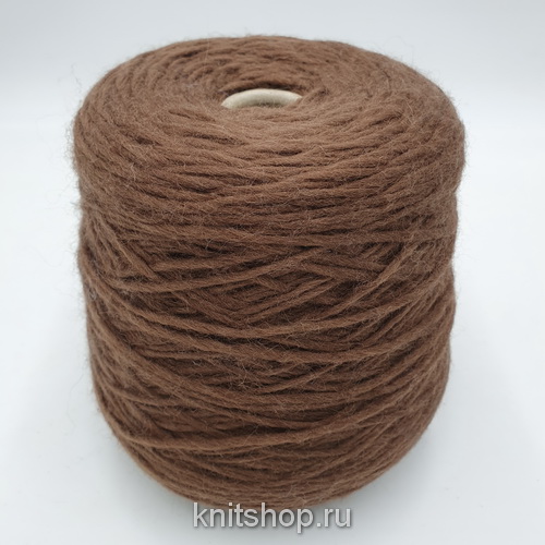 Campolmi Filati Tundra (1314 коричневый) 100% шерсть  110 м/100 гр нить-ровница