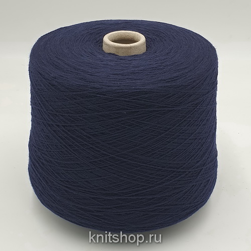 Millefili (Blu темно-синий) 70% меринос экстрафайн supergeelong, 30% кашемир 2/15 750м/100гр