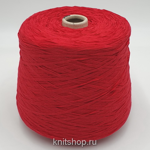 Filpucci Zenzerino (0283 красный) 65% хлопок, 35% па 190м/100гр плоская ажурная лента