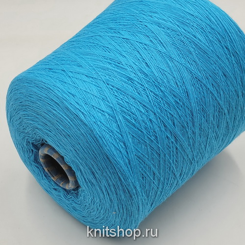 Lanecardate Canberra (103953 Azzurro лазурный) 100% кардная шерсть мериноса 1550м/100гр
