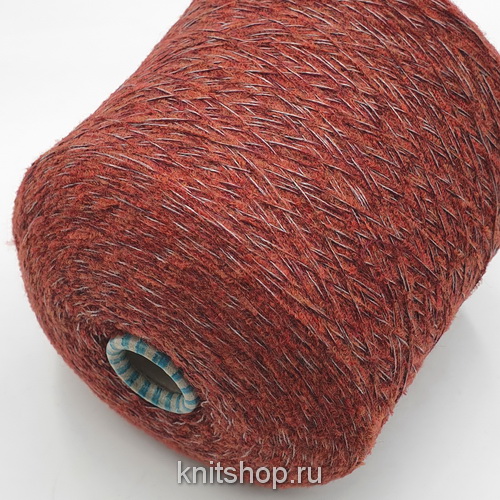 Zegna Baruffa Cash-Mousse (548238 охра бордо) 86% меринос, 14%па 640м/100г букле