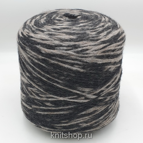 Filitaly Lab Jungle (21315 антрацит) 32%альпака, 12%меринос, 34%акрил, 22%па 220м/100гр шнурок