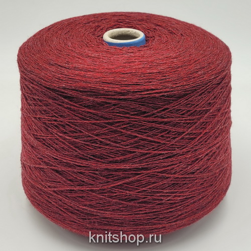 Manifattura Sesia Kintyre (R0226 бордовый меланж) 100% шерсть шетланд 2/13 650м/100гр