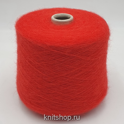 Filamore KidSilk (9128 красный) 70% суперкидмохер, 30% шёлк 900м/100гр