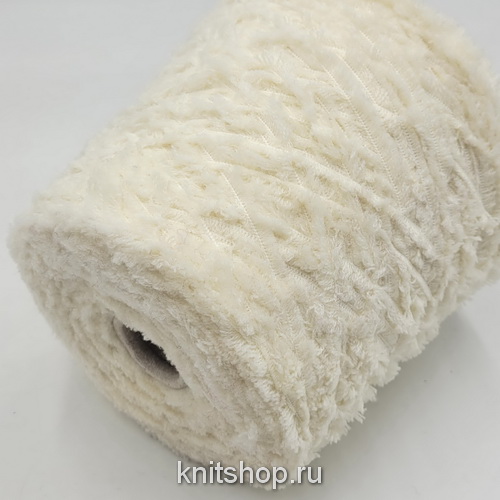 Filpucci Ermellino (400 сливочный) 90% меринос, 10% па 150м/100гр мех, реснички