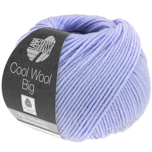 Lana Grossa Cool Wool Big uni (1013) 100% меринос экстрафайн 50 г/120 м