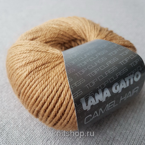 Lana Gatto Camel Hair (05402) 60% меринос экстрафайн, 40% верблюд 50 г/125 м