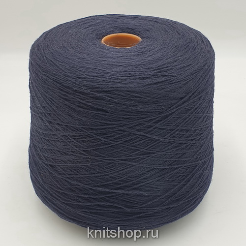 Zegna Baruffa Kent 2/18 (008800 темно-синий) 100% меринос 900м/100гр